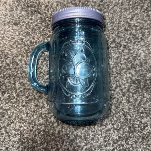 plastic double insulated mason jar